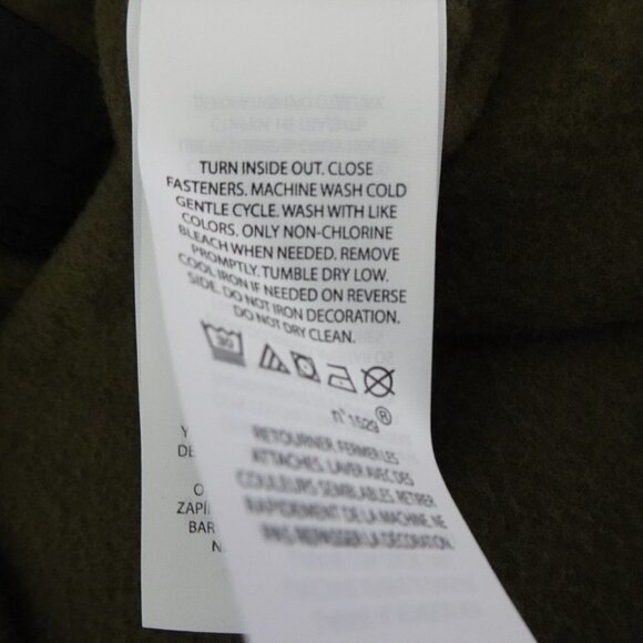 RLX Ralph Lauren Full Zip Jacket Men's Size 2XL Green Black Fleece - Picture 9 of 9